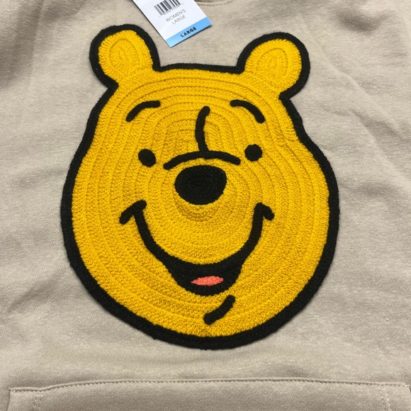 Women’s Winnie the Pooh hooded sweatshirt - Size: Large - Brand new with tags - Picture 5 of 8